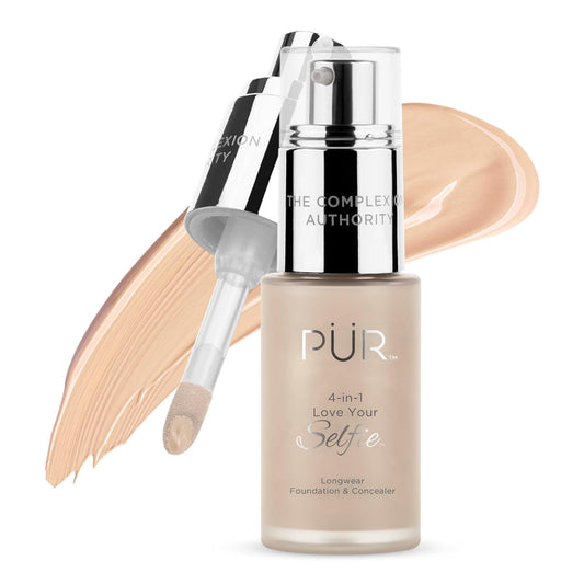 PUR Beauty 4-In-1 Love Your Selfie Foundation & Concealer - Longwear Full Coverage Liquid Makeup Foundation with Hydrating Blend for Refined-Looking, Natural Beauty Glow, Skin Texture & Tone

20KBEAUTY.COM
20KBEAUTY
KBEAUTY
K-BEAUTY